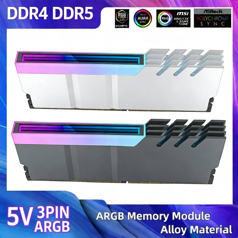 Ddr5 Rgb Ram - Disipador de Calor RGB para Memoria