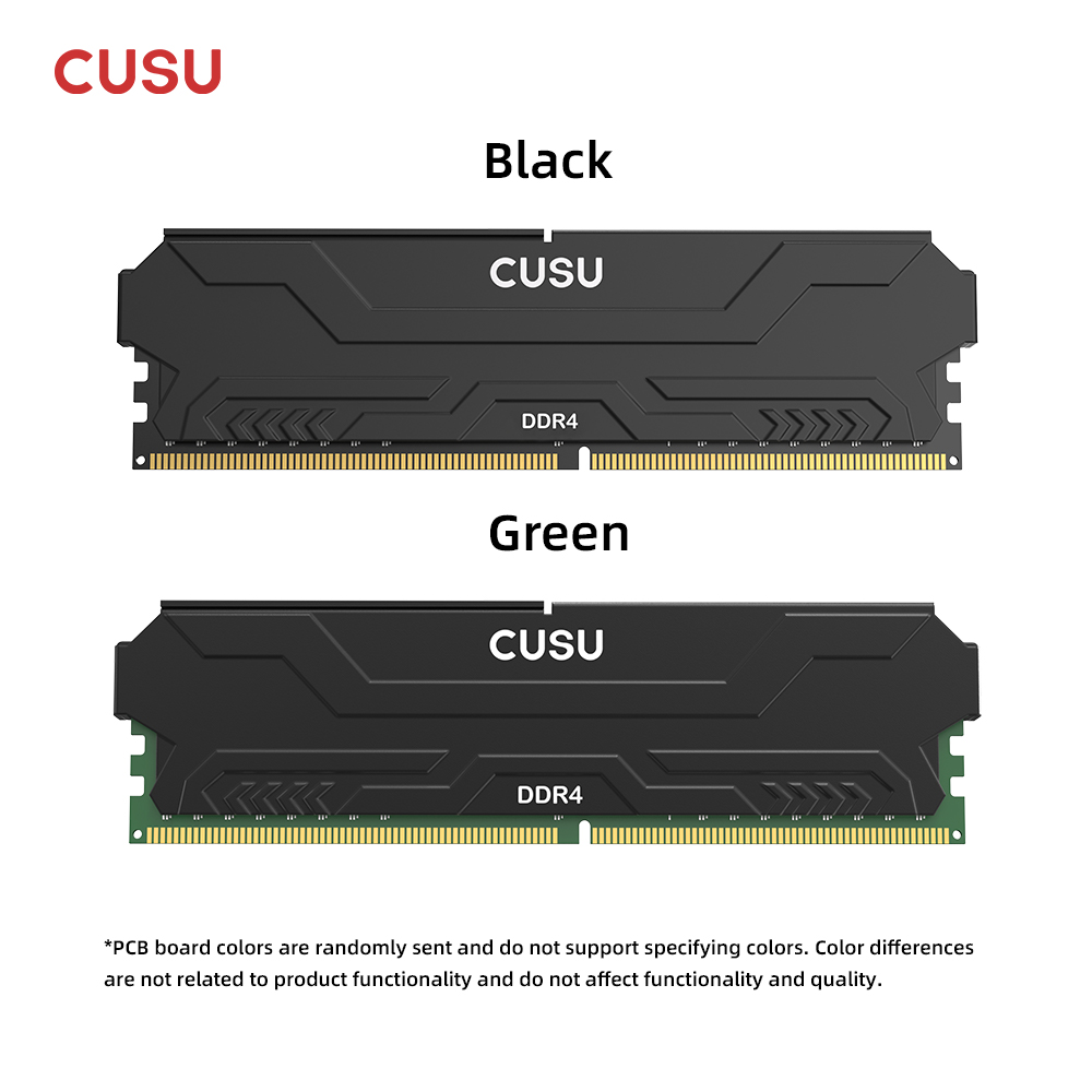 Memoria RAM CUSU DDR4 3200mhz  - Ddr5 4800Mhz reseña y precio