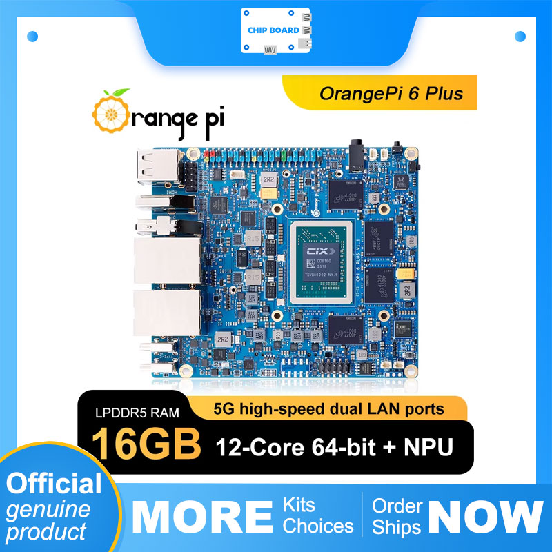 Orange Pi 6 Plus: 16GB/32GB DD - Ddr5 32Gb reseña y precio