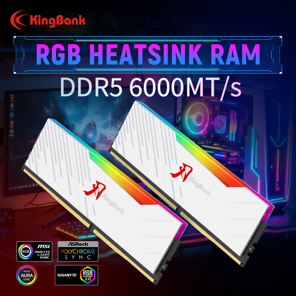 Memoria RAM KINGBANK KRRW DDR5 - Ddr5 16Gb 6000Mhz reseña y precio