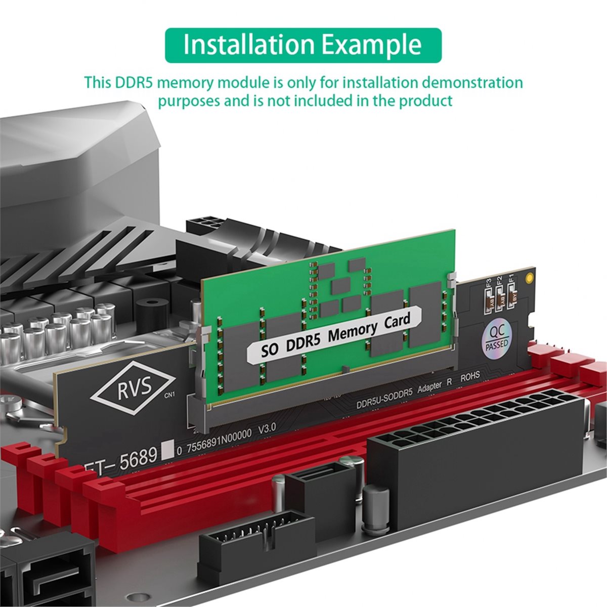 Tarjeta Adaptadora de Memoria  - Ddr5 Ram reseña y precio