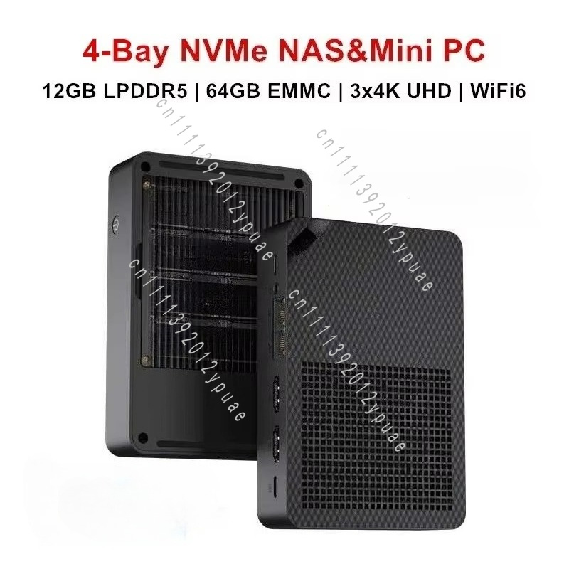 Mini PC NAS de 4 bahías con Wi - Ddr5 64Gb reseña y precio