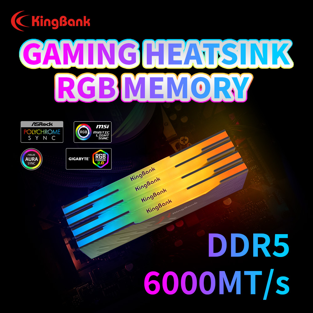 KingBank KRRB DDR5 RGB 16GB /1 - Ddr5 4800Mhz reseña y precio